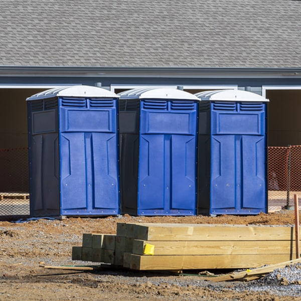 are there any restrictions on what items can be disposed of in the porta potties in Palisades New York